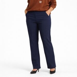 Gloria Vanderbilt Dark Blue Straight Leg Pants
